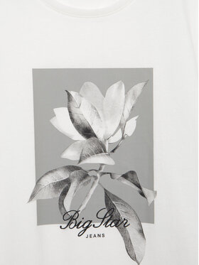 BIG STAR BIG STAR T-Shirt RROSADA_100_150 Biały Basic Fit