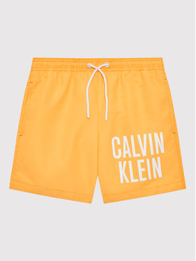 Calvin Klein Swimwear Calvin Klein Swimwear Szorty kąpielowe KV0KV00006 Pomarańczowy Regular Fit