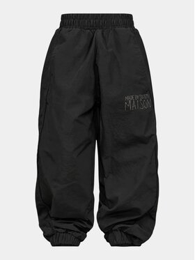 MADE BY SOCIETY MADE BY SOCIETY Spodnie materiałowe QUTE - P37779 Czarny Basic Fit