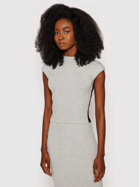 Guess Guess Пуловер Rose W1YP01 K8RT2 Сив Slim Fit