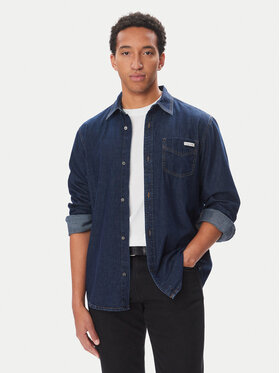 Calvin Klein Jeans Calvin Klein Jeans džínsová košeľa LV04RH912G Tmavomodrá Regular Fit