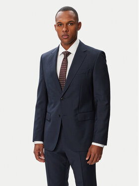 BOSS BOSS Костюм H-Huge 50569798 Тъмносин Slim Fit