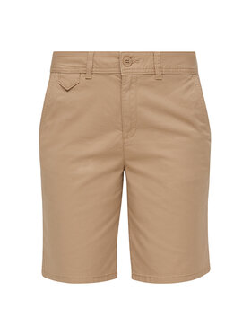 s.Oliver s.Oliver Шорти от плат 2132486 Кафяв Regular Fit