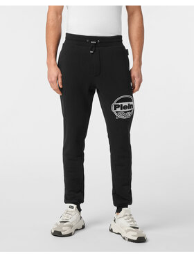 PHILIPP PLEIN PHILIPP PLEIN Teplákové nohavice 22277 Čierna Jogger Fit