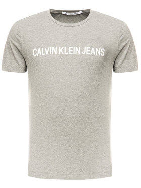 Calvin Klein Jeans T-shirt Core Institutional Logo J30J307855 Siva Regular Fit