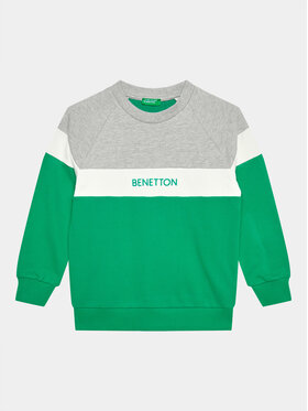 United Colors Of Benetton United Colors Of Benetton Μπλούζα 3FPPC10DZ Πράσινο Regular Fit