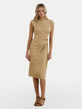 LAUREN RALPH LAUREN LAUREN RALPH LAUREN Každodenní šaty 250964076001 Béžová Slim Fit