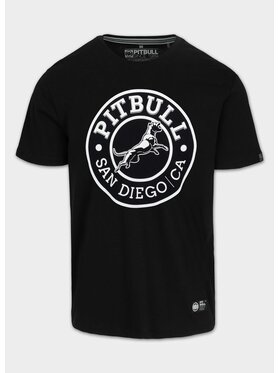 PITBULL PITBULL T-Shirt Koszulka męska SAN DIEGO CA 3XL Czarny Regular Fit