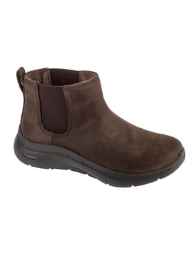 Skechers Skechers Sztyblety Go Walk Arch Fit 2.0 Boot - Classic Charm Brązowy