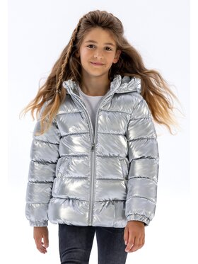MINOTI MINOTI Kurtka zimowa 20coat3 Srebrny Regular Fit
