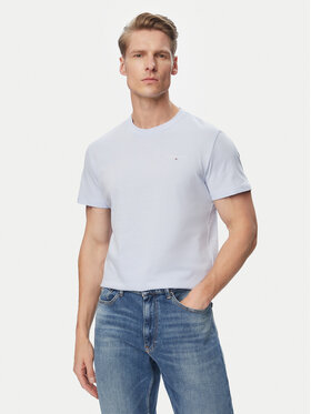 Tommy Jeans Tommy Jeans Majica Linear Chest DM0DM21780 Svetlo modra Slim Fit