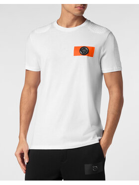 Plein Sport Plein Sport T-Shirt 14181 Biały Regular Fit