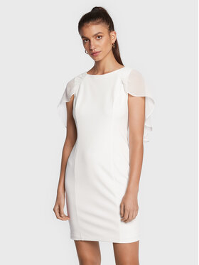 DKNY DKNY Koktélruha DD2E1839 Fehér Regular Fit