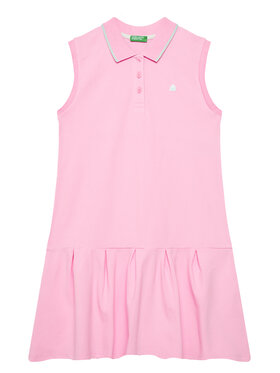 United Colors Of Benetton United Colors Of Benetton Hétköznapi ruha 3F9HCV012 Rózsaszín Regular Fit