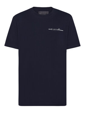 PHILIPP PLEIN PHILIPP PLEIN T-Shirt 9555 Błękitny Regular Fit