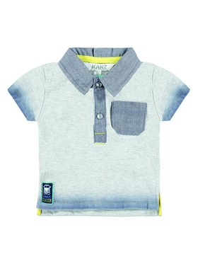 Kanz Kanz T-Shirt 1632573-8270 Szary Basic Fit