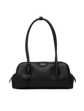 Calvin Klein Calvin Klein Borsetta Quilted Nylon Ew Satchel LV04F3743G Nero