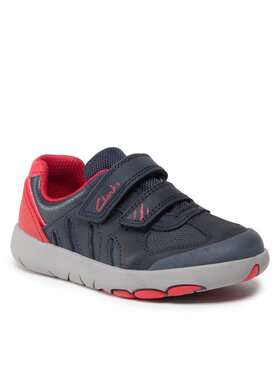 Clarks Clarks Sneakersy Rex Play K 261619306 Granatowy