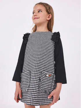 Mayoral Mayoral Повсякденна сукня 4.921 Чорний Regular Fit