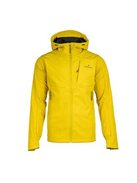 Bergson Bergson Kurtka outdoor VENTURA SS Żółty Regular Fit