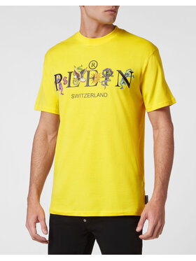 PHILIPP PLEIN PHILIPP PLEIN Tričko 7569 Žltá Regular Fit