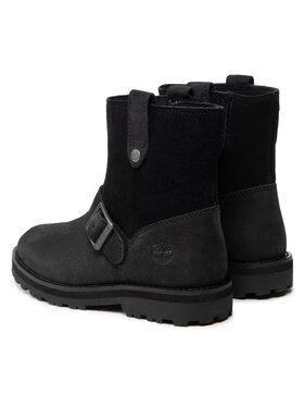 Timberland Zimski škornji Courma Kid Wl.Biker Bt TB0A2H67015 Črna