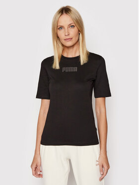 Puma Puma T-Shirt Modern Basics 583634 Černá Regular Fit