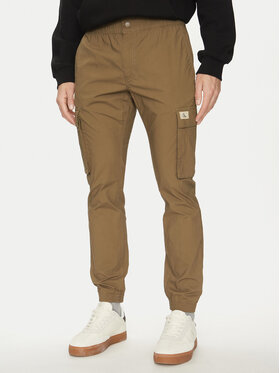 Calvin Klein Jeans Calvin Klein Jeans Jogger kelnės J30J327614 Smėlio Skinny Fit
