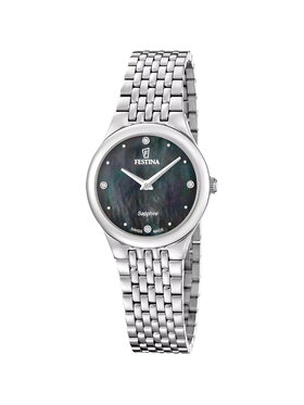 Festina Festina Zegarek F20096-4 Srebrny