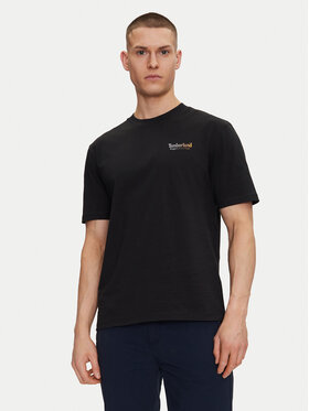Timberland Timberland Tricou TB0A6DMA Negru Regular Fit