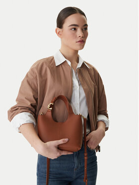 Coccinelle Coccinelle Дамска чанта SHA Coccinelle C-Easy E1 SHA 58 01 01 Кафяв