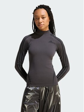 adidas adidas Top 159004 Czarny Fitted Fit