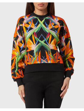 Plein Sport Plein Sport Longsleeve 5845 Czarny Regular Fit