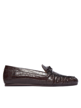 Stuart Weitzman Stuart Weitzman Mokaszin Britt Bow SM416 Sötétbarna