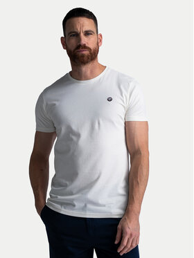 Petrol Industries Petrol Industries Majica M-1040-TSR002 Bela Slim Fit