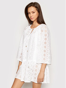 Melissa Odabash Melissa Odabash Плажна рокля Ashley CR Бял Regular Fit