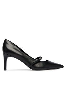Calvin Klein Calvin Klein Lodičky Ess Stiletto 70 Mj Lth Hdw HW0HW02952 Čierna