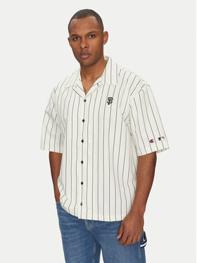 Champion Champion Koszula 221041 Écru Regular Fit