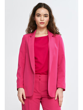 NIFE NIFE Marynarka Z77 Różowy Regular Fit