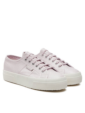 Superga Tenis Superge Platform Pearl Matte Canv 2740 S21362W Vijolična