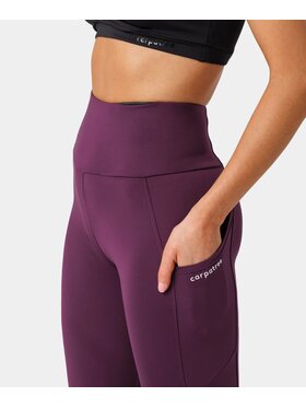 Carpatree Carpatree Legginsy Libra leggings Fioletowy Fitted Fit