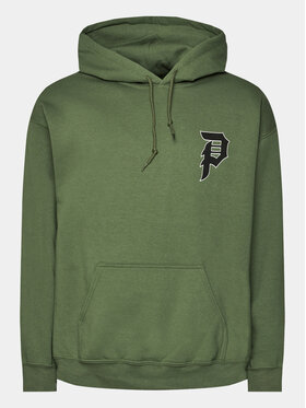 Primitive Primitive Bluză Tangle PAPFA2311 Verde Regular Fit