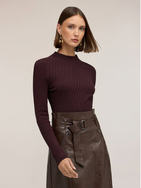 Motivi Motivi Sweter M275W003991N032 Brązowy Slim Fit