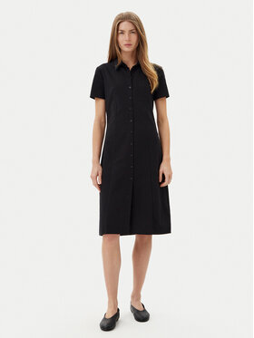 Calvin Klein Jeans Calvin Klein Jeans Rochie tip cămașă J20J225299 Negru Regular Fit
