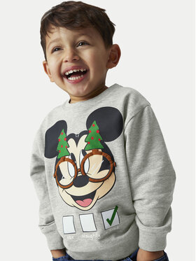 NAME IT NAME IT Bluză Mickey 13234176 Gri Standard Fit