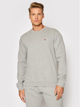 Napapijri Napapijri Μπλούζα Balis Crew NP0A4FQW Γκρι Regular Fit