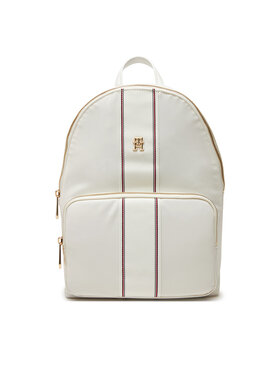 Tommy Hilfiger Tommy Hilfiger Rucsac Poppy Backpack Corp AW0AW17162 Écru