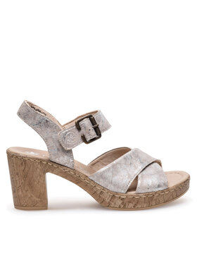 Rieker Rieker Sandalen 66853-90 Goldfarben