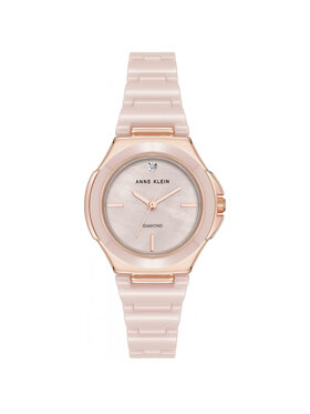 Anne Klein Anne Klein Zegarek AK-5112RGBH Różowe złoto