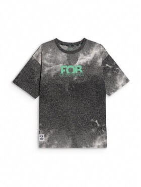 4F 4F T-Shirt FOB Czarny Loose Fit